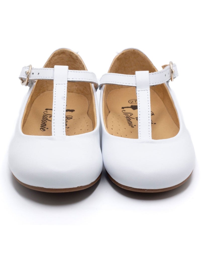 Ballerine Blanche - Boni Edelweiss Blanc - Kiabi