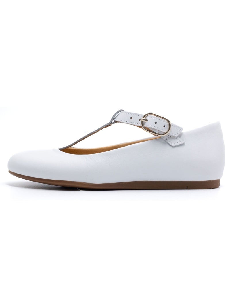 Ballerine Blanche - Boni Edelweiss Blanc - Kiabi