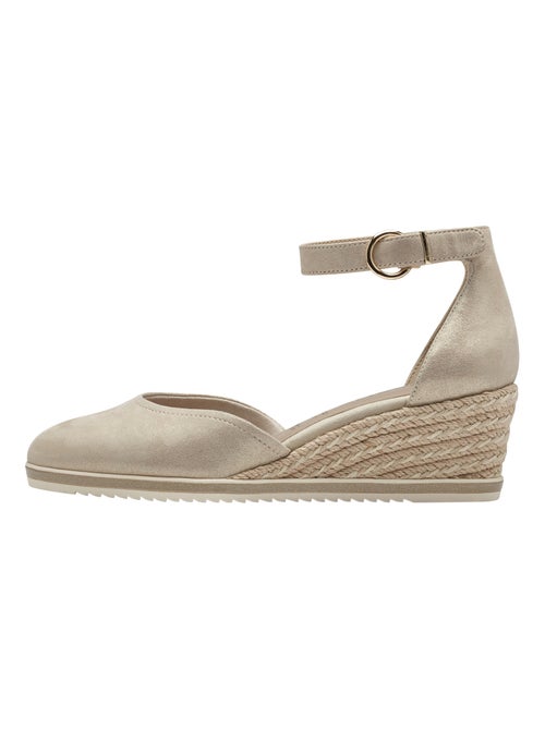 Ballerine Compensé Cuir Tamaris - Kiabi