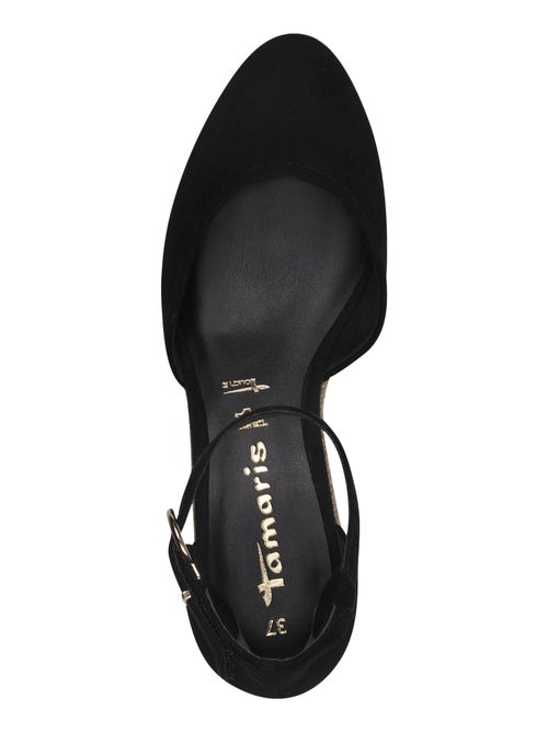 Ballerine Compensé Cuir Tamaris - Kiabi Ballerine Compensé Cuir Tamaris - Kiabi
