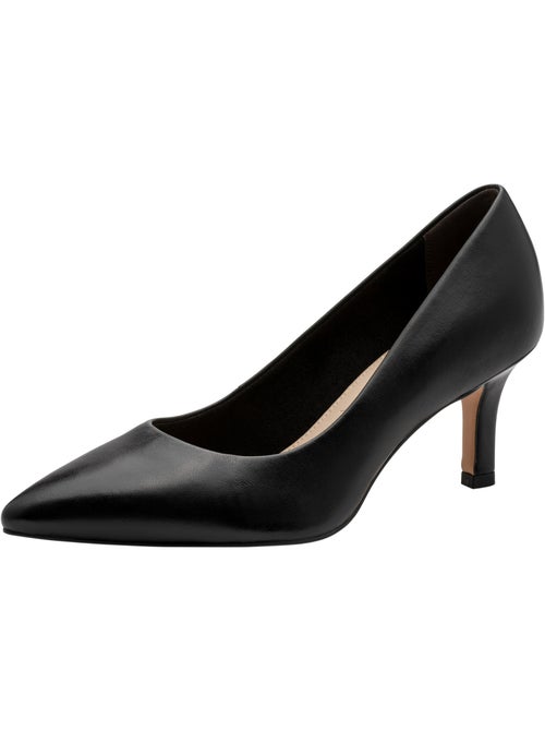 Ballerine Cuir à Talon Tamaris - Kiabi Ballerine Cuir à Talon Tamaris - Kiabi