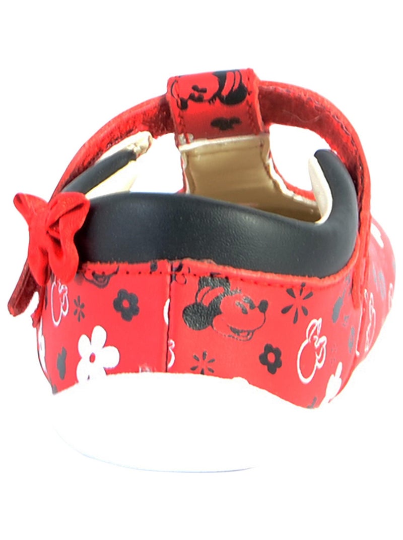 Ballerine Cuir Clarks Enfant Roamer Bow Rouge - Kiabi