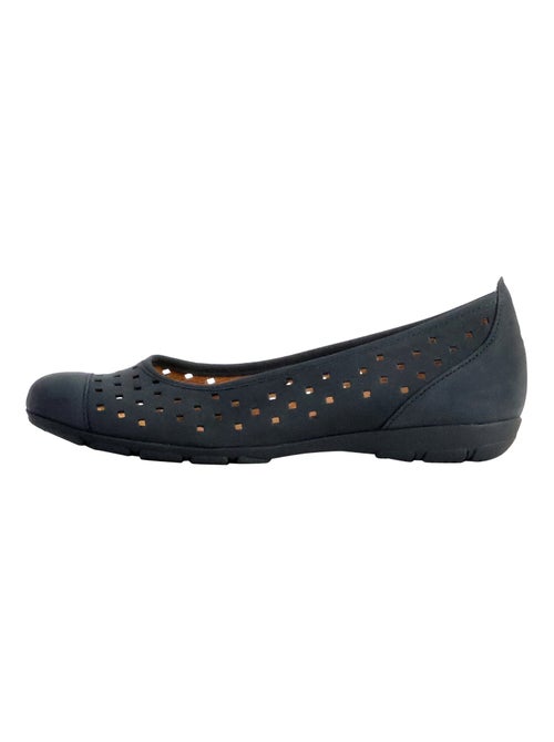 Ballerine Cuir Gabor Cervo-Weiss - Kiabi