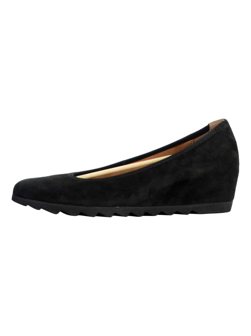 Ballerine Cuir Gabor Noir - Kiabi