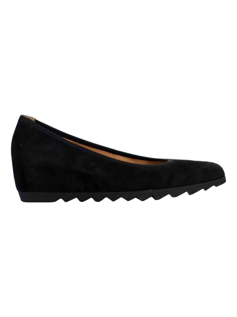 Ballerine Cuir Gabor Noir - Kiabi