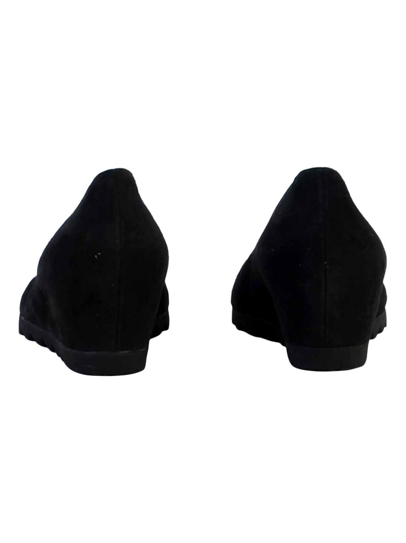 Ballerine Cuir Gabor Noir - Kiabi