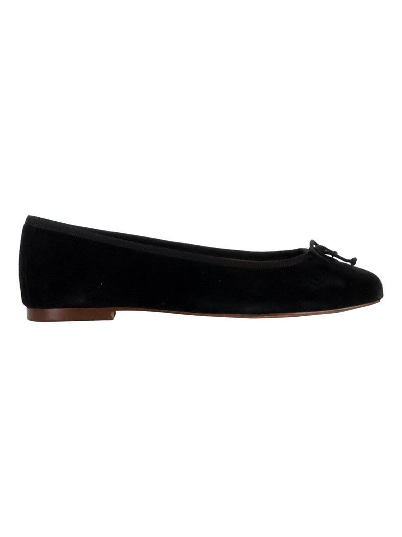 Ballerine Cuir Geox Marsile Noir - Kiabi