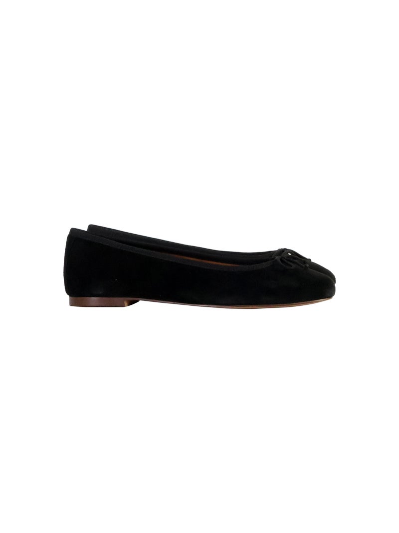 Ballerine Cuir Geox Marsile Noir - Kiabi