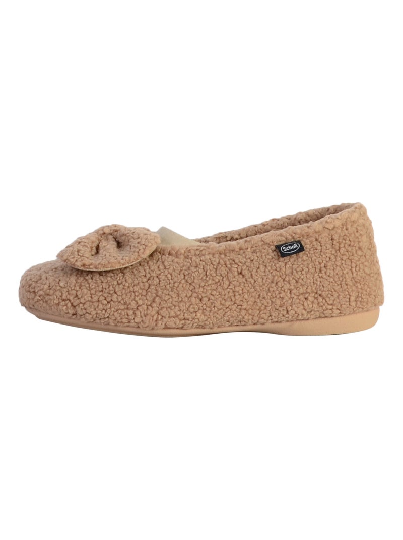 Ballerine Cuir Scholl Neve Marron - Kiabi