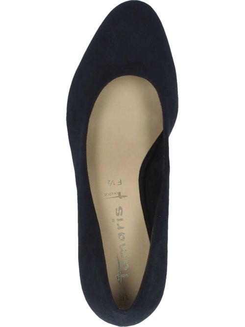 Ballerine Cuir ? Talon Tamaris - Kiabi