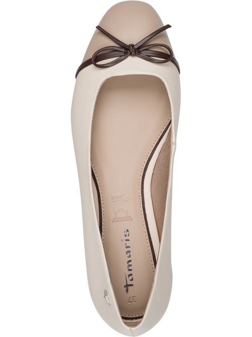 Ballerine Cuir Tamaris - Kiabi