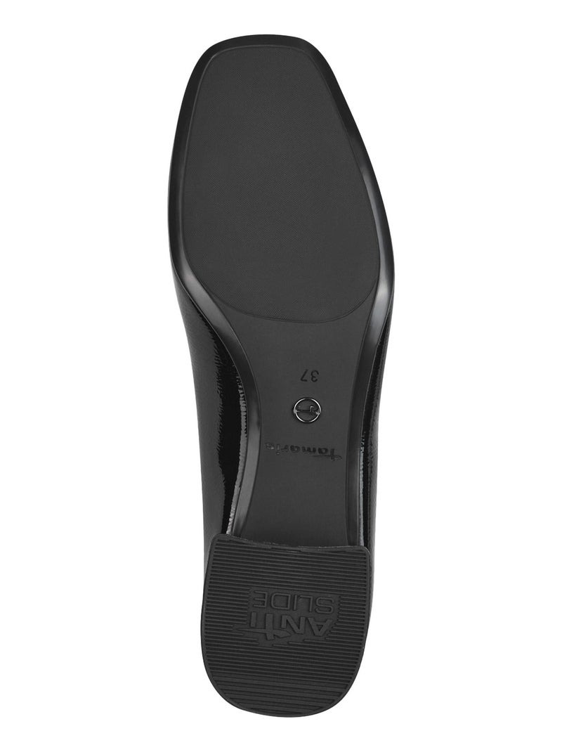 Ballerine Cuir Tamaris Noir - Kiabi