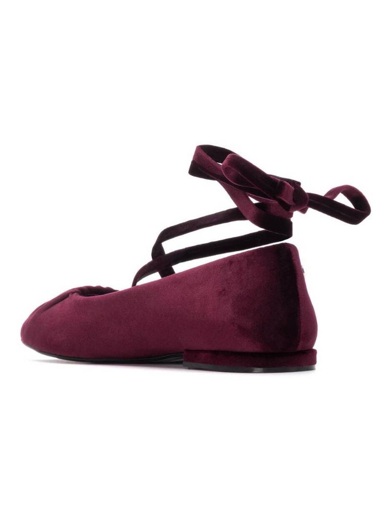 Ballerine décontractée Xti Bordeaux - Kiabi