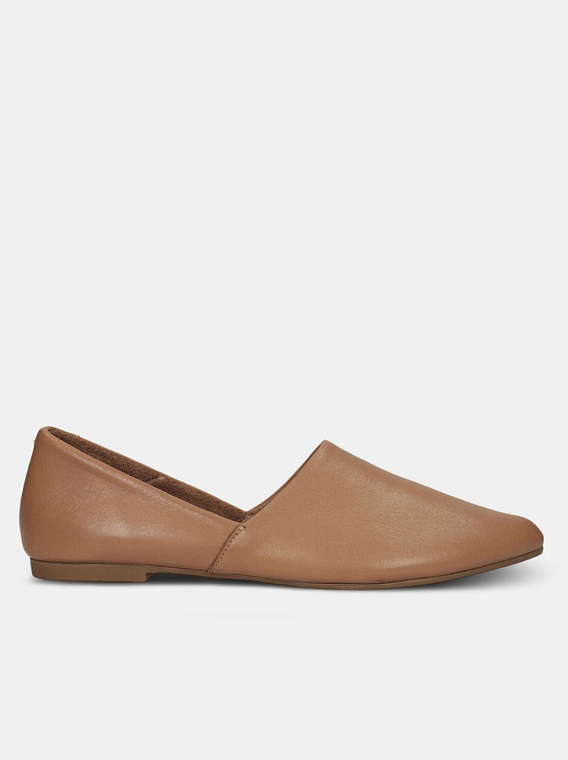 Ballerine en cuir BATA Bronze - Kiabi