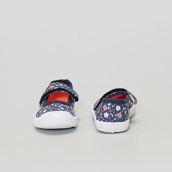 Ballerine En Toile A Scratch Bebe Fille Kiabi 9 00