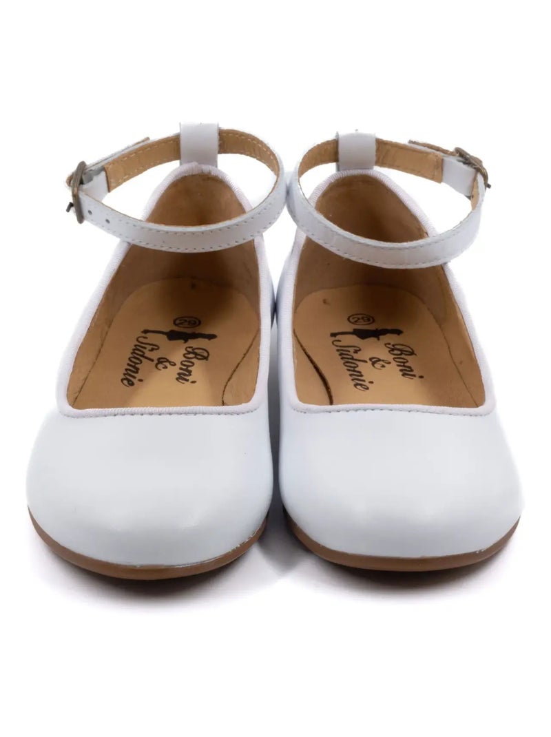 Ballerine Fille - Boni Flore Blanc - Kiabi