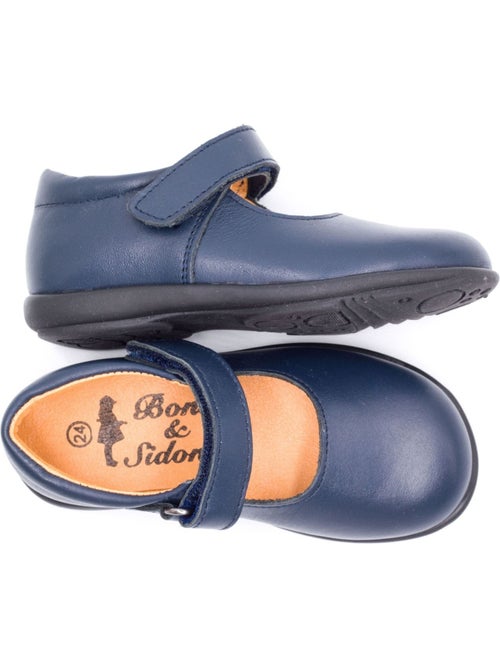 Ballerine fille bleu marine - boni college - Kiabi Ballerine fille bleu marine - boni college - Kiabi