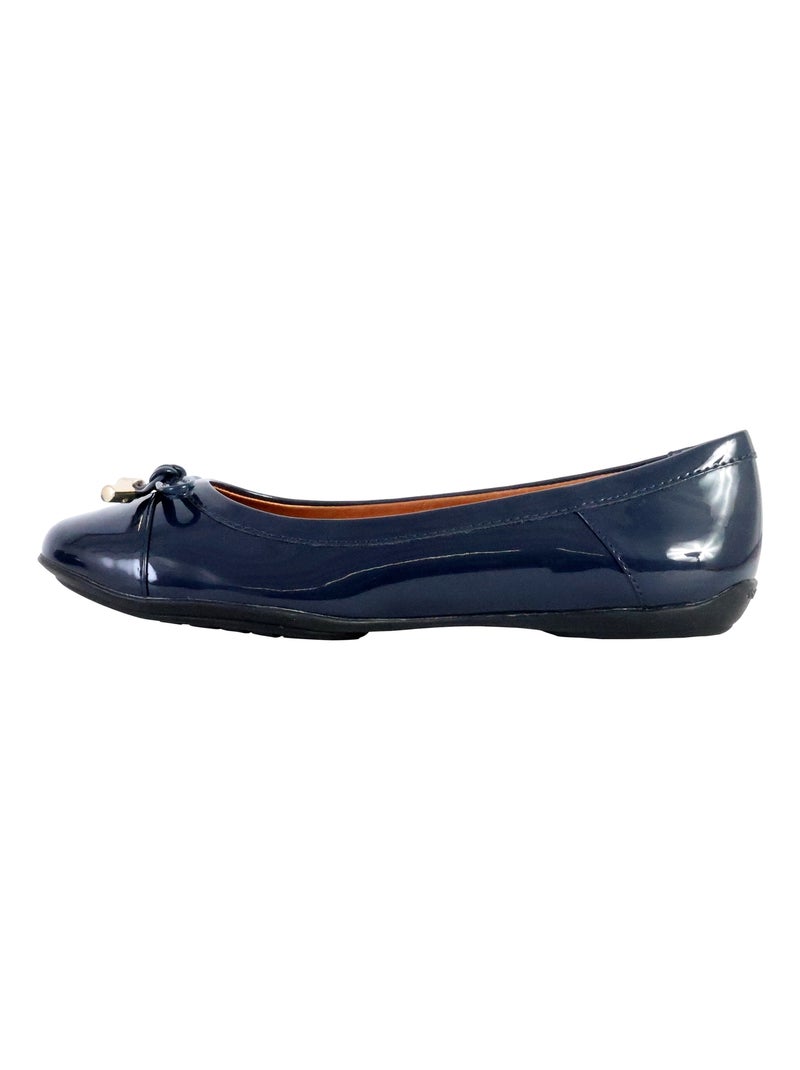 Ballerine Geox D Charlene B Bleu marine - Kiabi