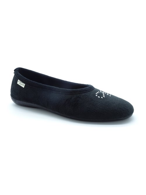 Ballerine Maison De Lespadrille Noir - Kiabi