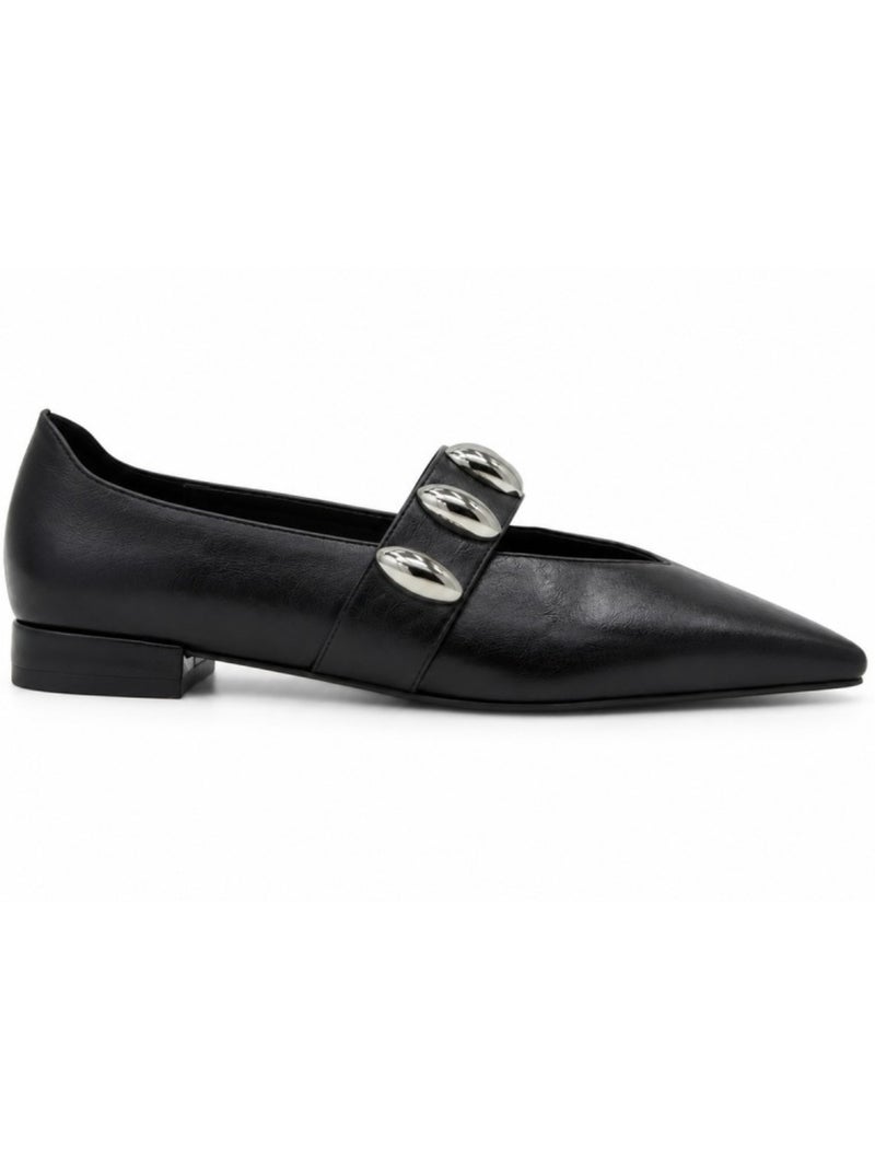 Ballerine matériau synthétique montevita Noir - Kiabi