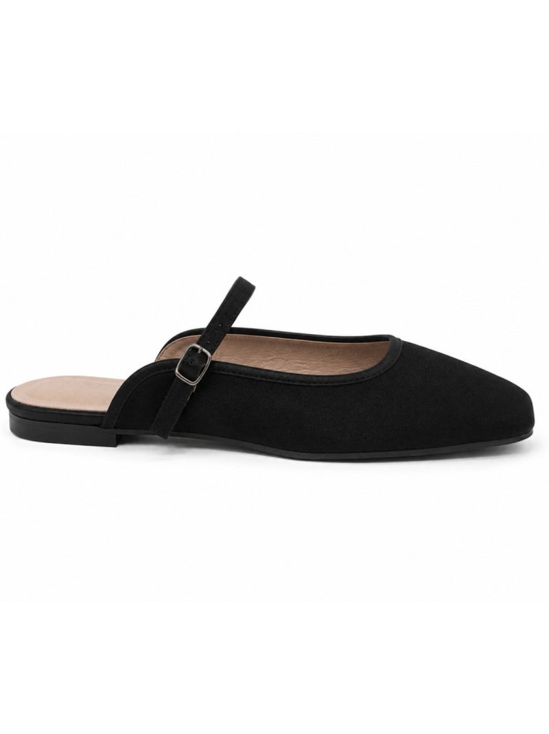 Ballerine matériau synthétique montevita Noir - Kiabi