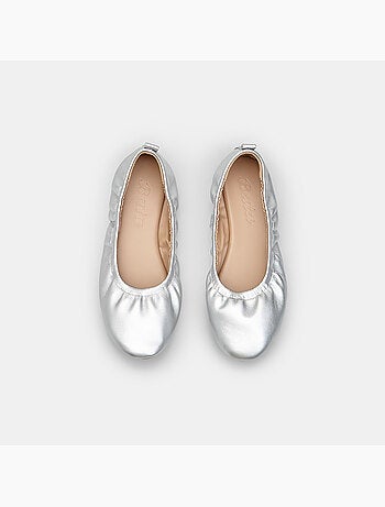 Ballerine plate élastiquée