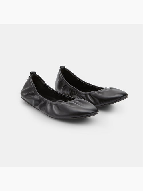 Ballerine plate élastiquée - Kiabi