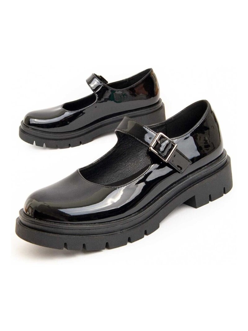 Ballerine plateforme Montevita Toleda Noir - Kiabi