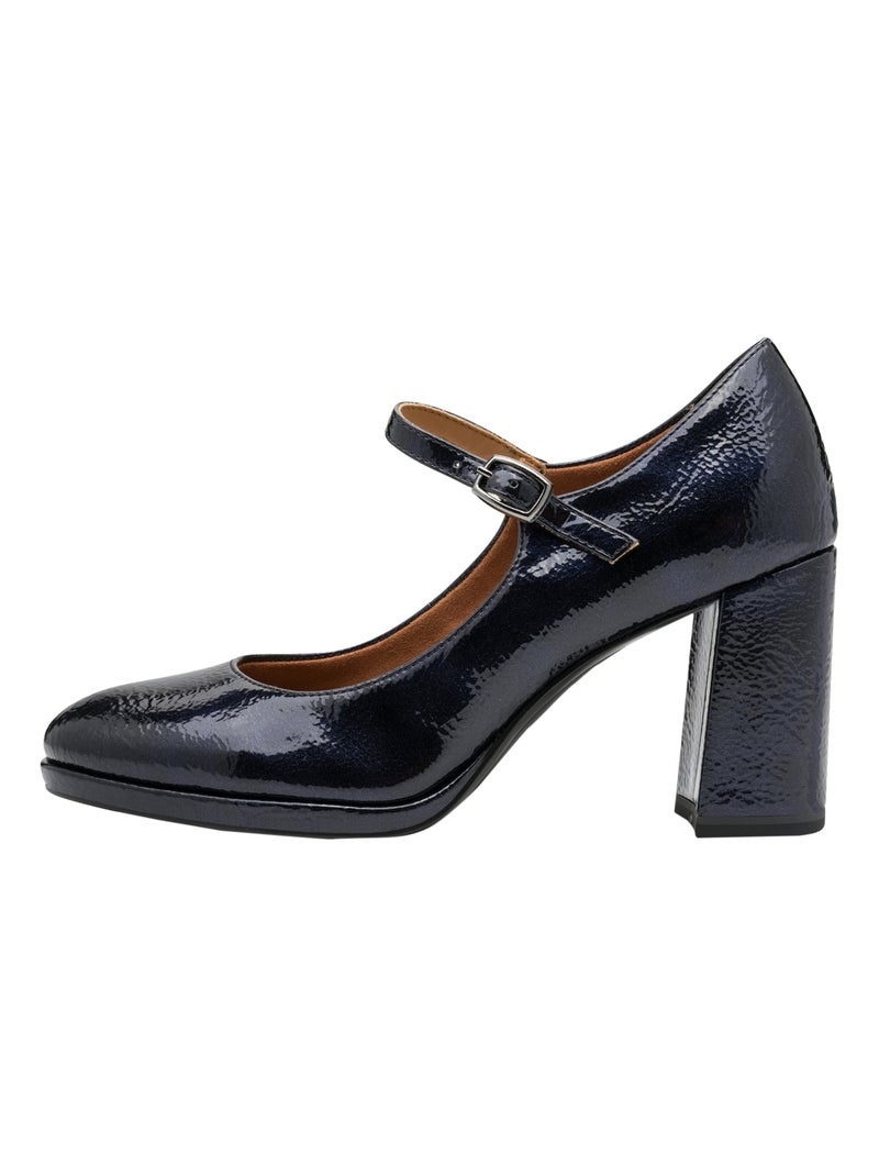 Tamaris Bottines Bleu Marine Talon Discount Tamaris Bottines Bleu