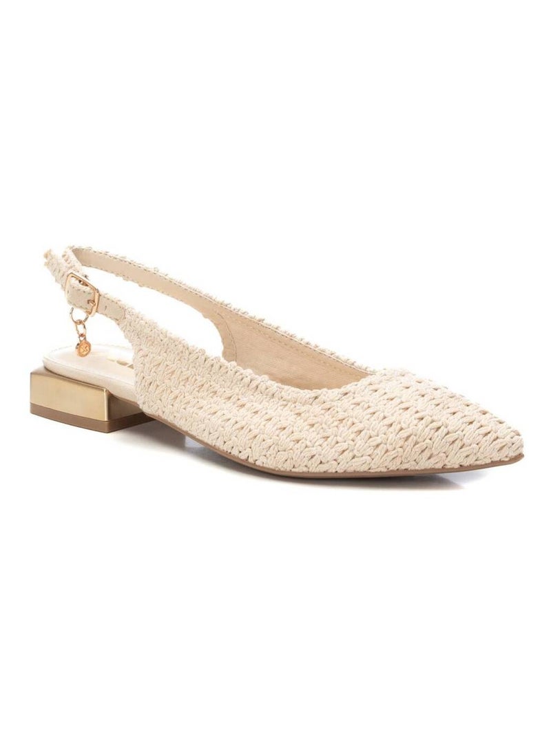 Ballerines à bout pointu Xti Beige - Kiabi