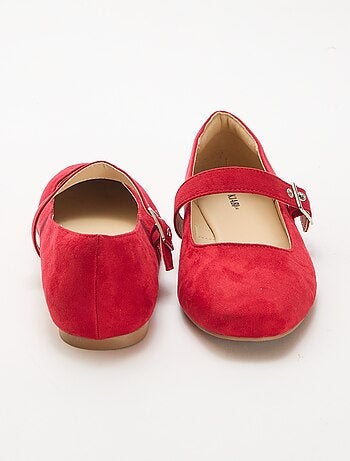 Ballerines à brides effet clou