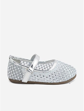 Ballerines à détail strass