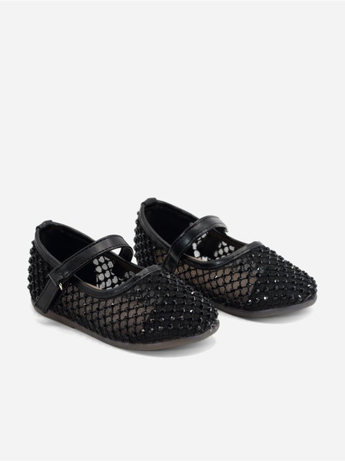 Ballerines à détail strass - Kiabi Ballerines à détail strass - Kiabi