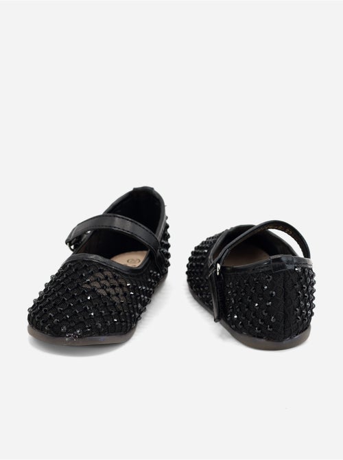 Ballerines à détail strass - Kiabi Ballerines à détail strass - Kiabi