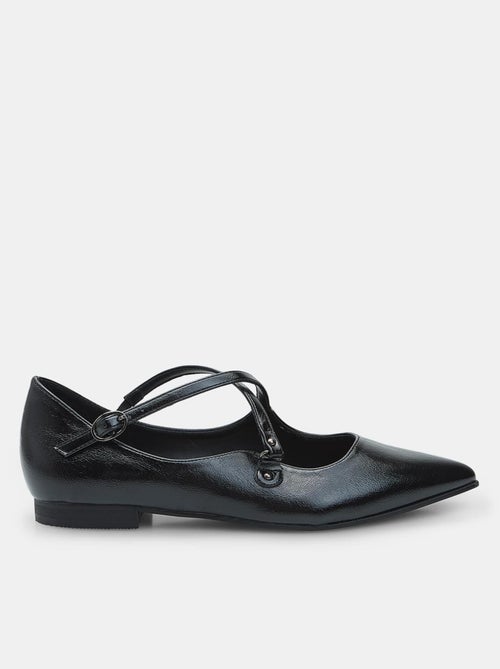 Ballerines à double bande croisée BATA - Kiabi