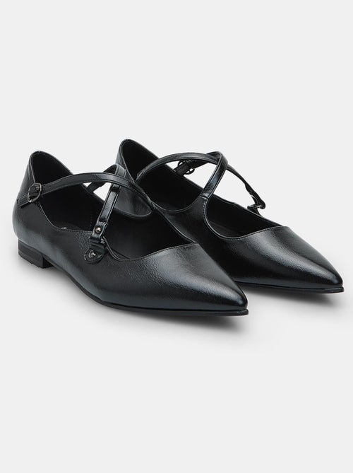Ballerines à double bande croisée BATA - Kiabi