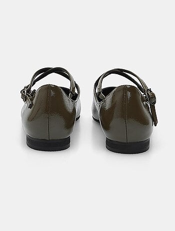 Ballerines à double bande croisée BATA
