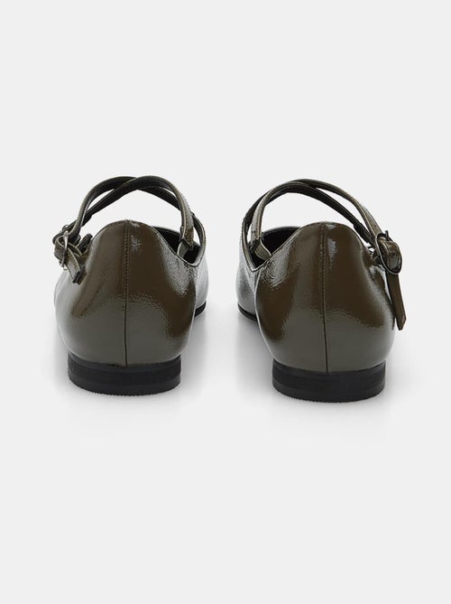 Ballerines à double bande croisée BATA - Kiabi