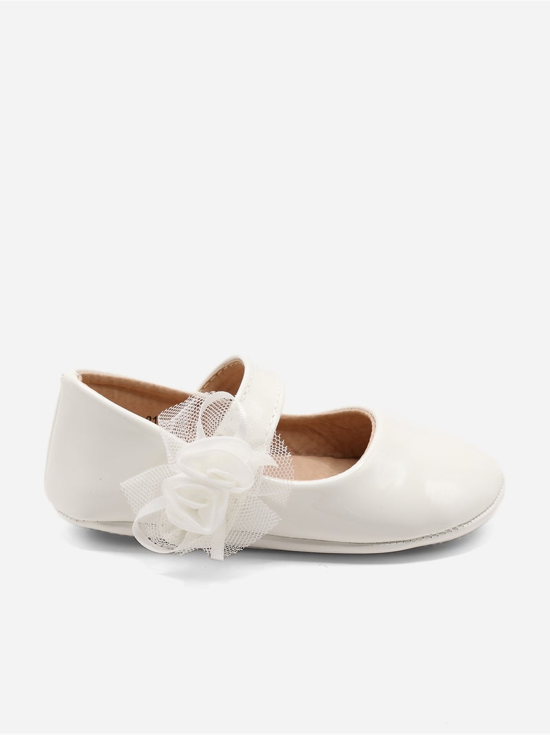 Ballerines à enfiler Blanc - Kiabi