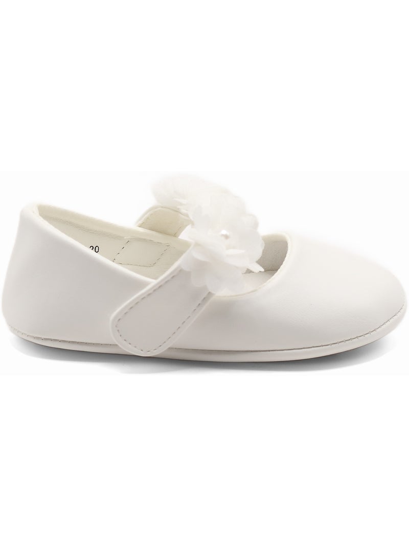 Ballerines à fleurs Blanc - Kiabi