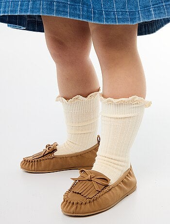 Ballerines à franges