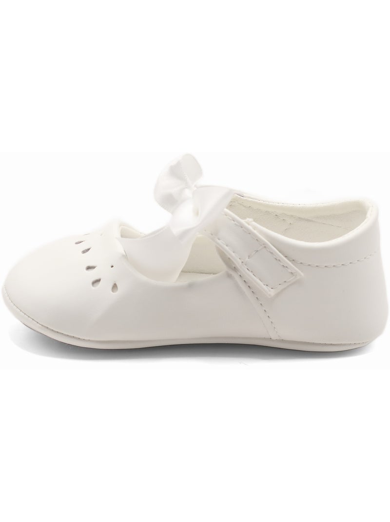 Ballerines à noeuds Blanc - Kiabi