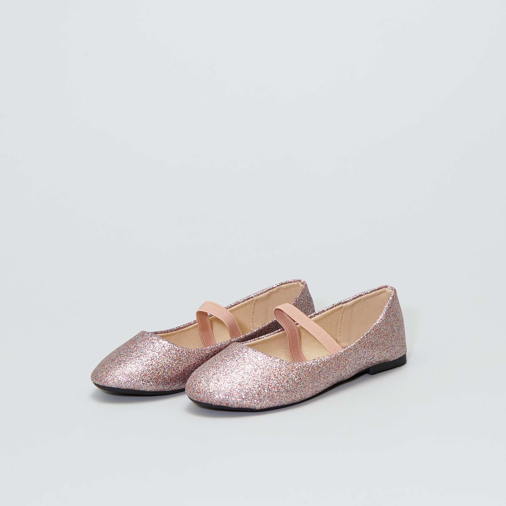 ballerine rose paillette