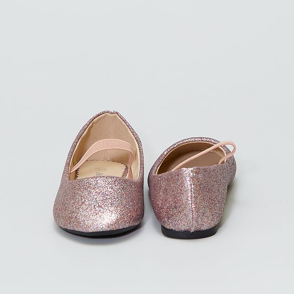 Rose 32 EU GladRags Ballerines Plates /à Paillettes pour Fille Taille 38 11 12 13 1 2 Rose
