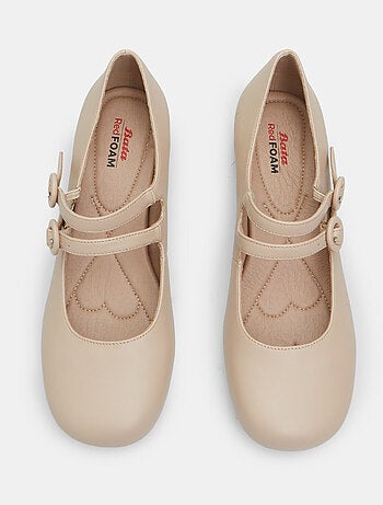 Ballerines à talon de 2,5 cm BATA