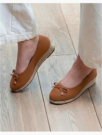 Ballerines à talon de 4 cm, très confortables