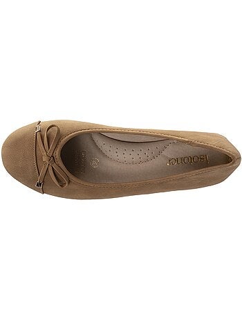 Ballerines à talon de 4 cm, très confortables