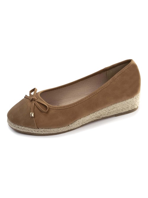 Ballerines à talon de 4 cm, très confortables - Kiabi Ballerines à talon de 4 cm, très confortables - Kiabi