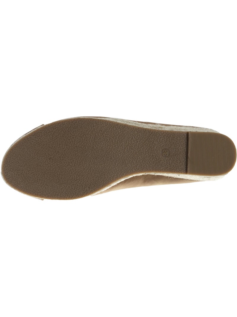 Ballerines à talon de 4 cm, très confortables Camel - Kiabi
