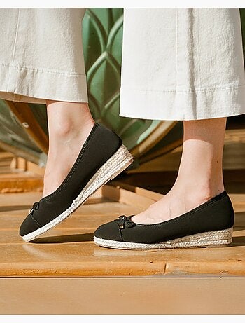 Ballerines à talon de 4 cm, très confortables